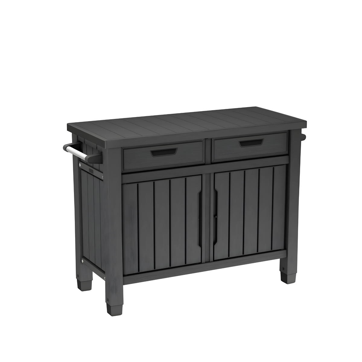 Tavolino per BBQ in resina 2 ante "Unity XL" cm 134x51,7 90h
