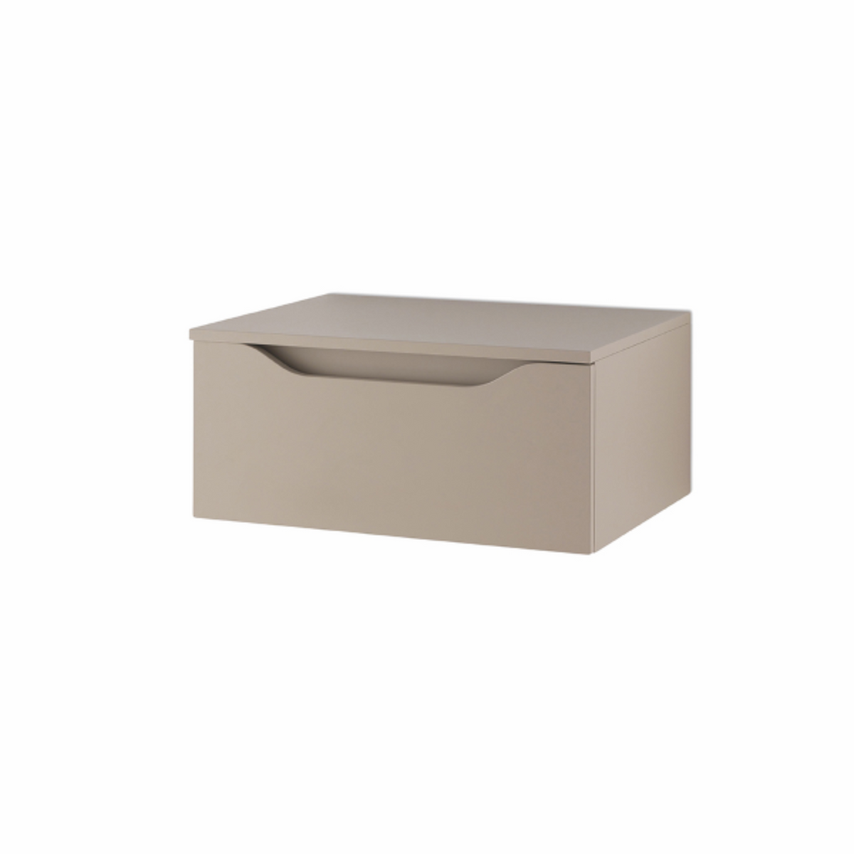 Mobile da bagno assemblato "Alaia" 2 cassetti specchio led lavabo e colonna