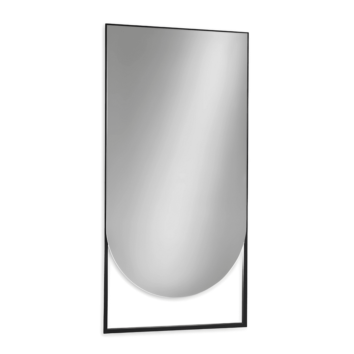 Mobile da bagno sospeso "Atrium" moderno 2 cassetti specchio luce Led - MondoViro