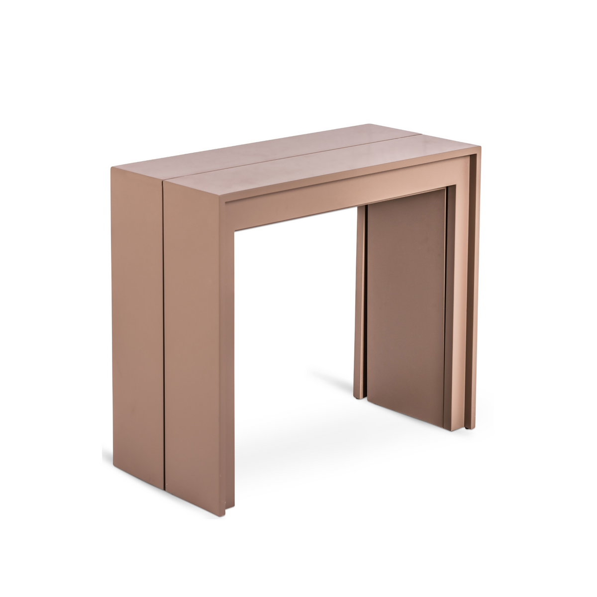 Tavolo allungabile consolle "Pinocchio" in legno laccato 10 posti cm 43/302x90 76h