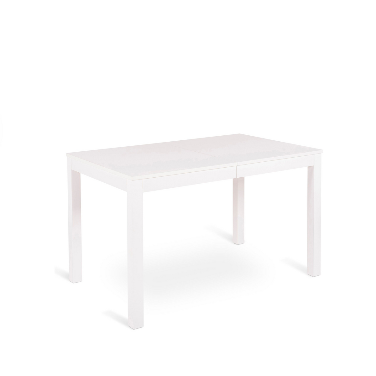 Tavolo allungabile "Creta" piano melaminico gambe in legno massello cm 130/210x80 76h
