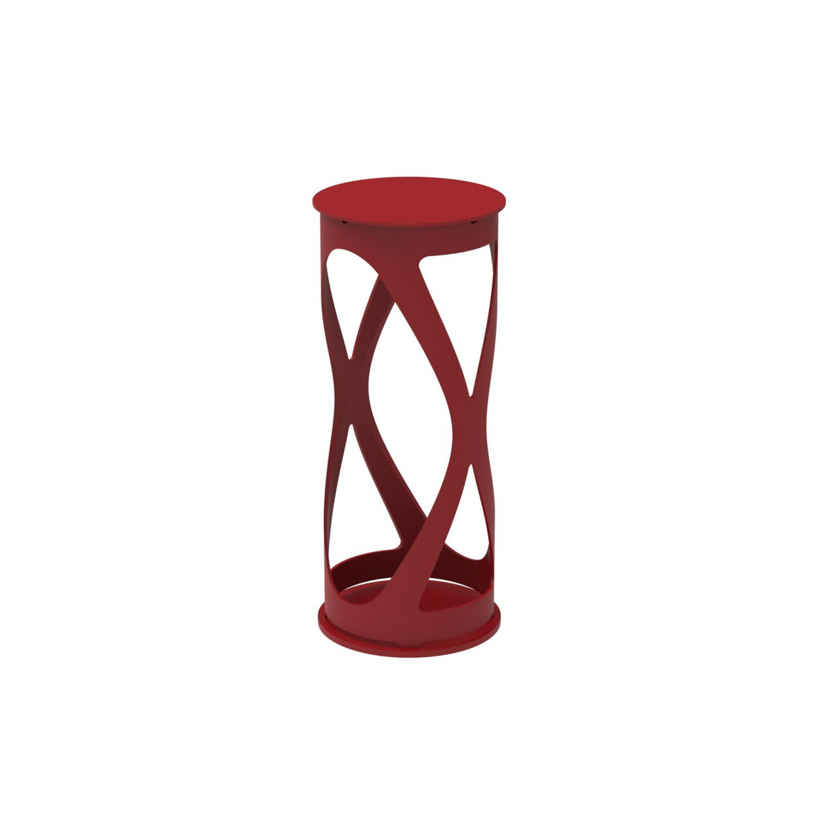 Lampada da tavolo in metallo "Luna" ricaricabile da esterno cm 12x12 26h