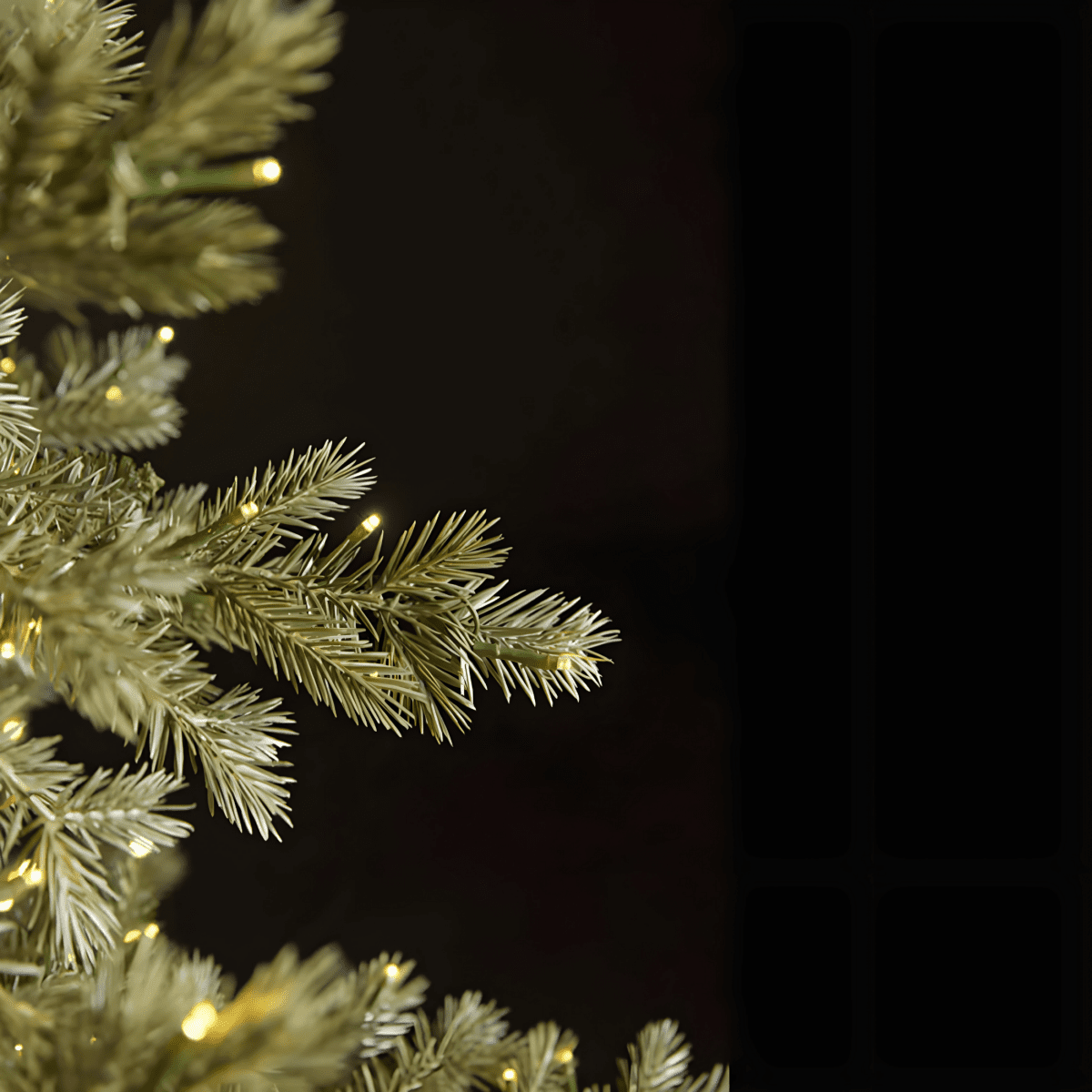 Albero di Natale "Rugiada" con luci LED in PE effetto Real Touch + PVC di altissima qualità - MondoViro