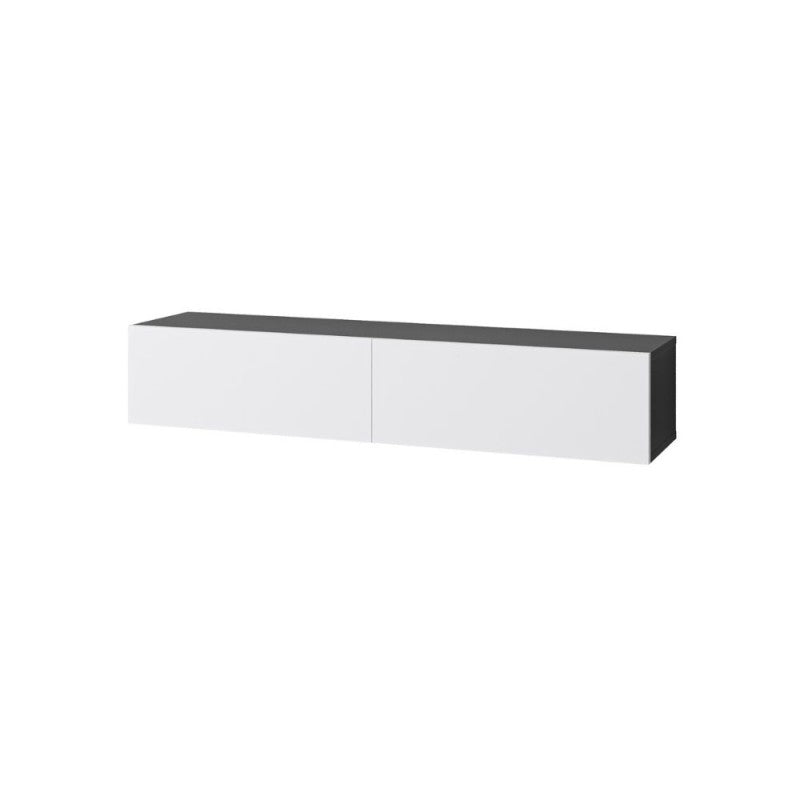 Mobile porta tv sospeso "Francy" con anta a ribalta cm135x31 25h