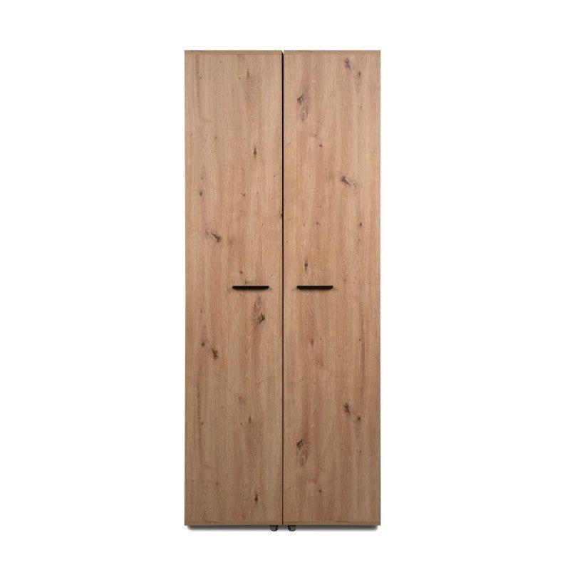 Scarpiera ingresso slim 2 ante "Lugo" in legno 5 scomparti salvaspazio - MondoViro