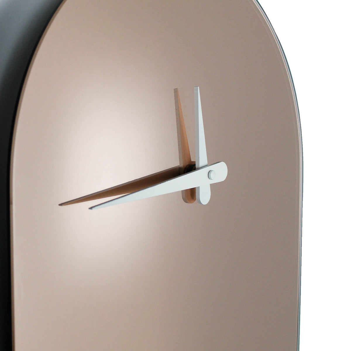 Orologio a pendolo "Dubai" con design a specchio rosa